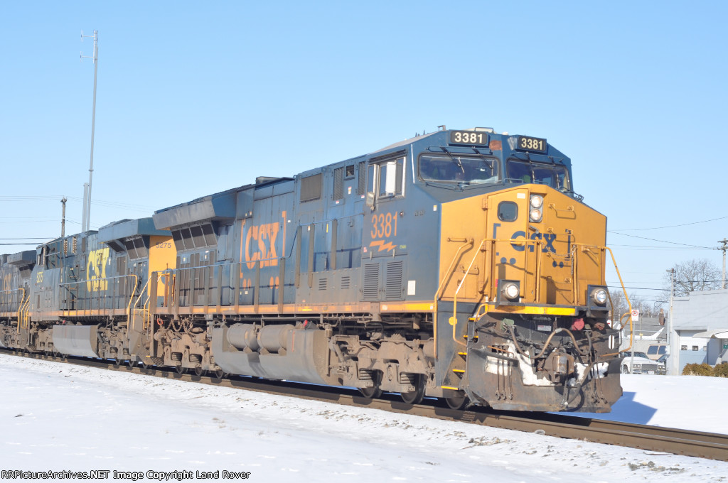 CSXT 3381 East